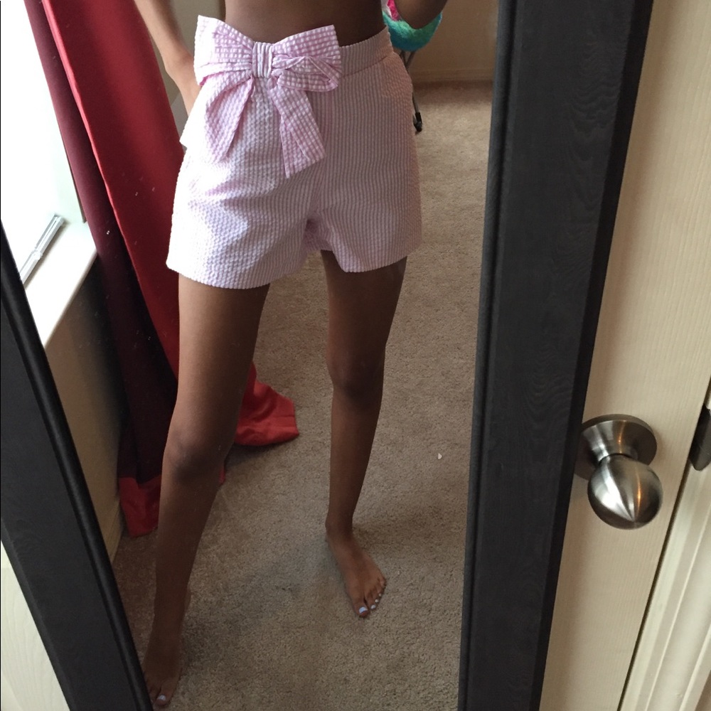 Seersucker Shorts